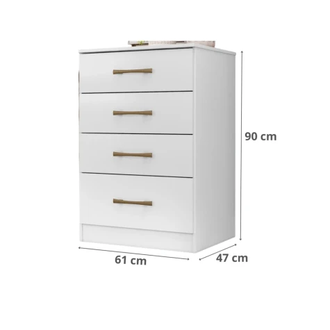COMODA MOVAL MS913 BLANCO