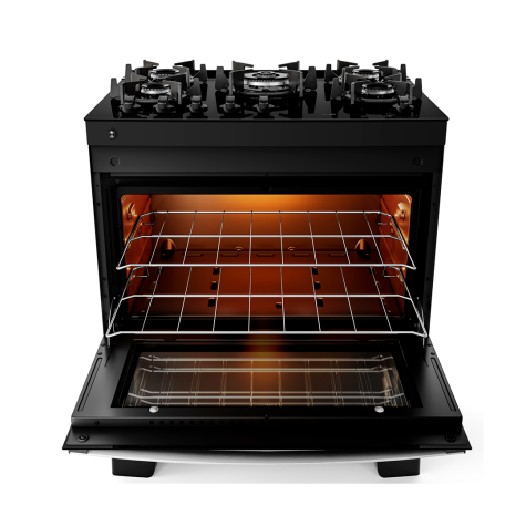 ATLAS COCINA A GAS AGILE UP GLASS 5H NG
