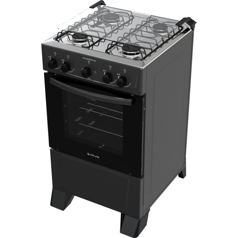 ATLAS COCINA 4H COMBINADA COLISEUM NEGRO
