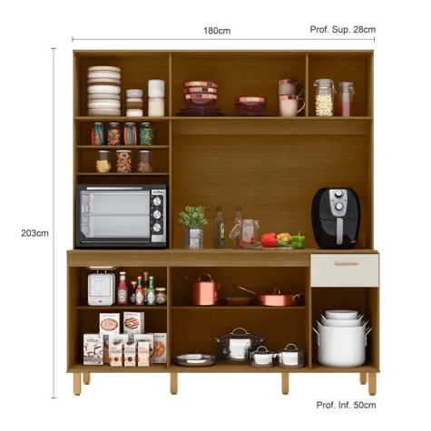 KIT COCINA POLIMAN NURIA FRE/RIP/GRAF AC