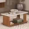 MESA CENTRO MILA CEREZO/OFF WHITE