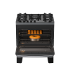 ATLAS COCINA A GAS AGILE UP GLASS TITANIO 5H