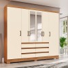 ROPERO 6P 6GAV C/ESP BE303 HENN NAT|OW