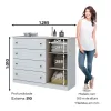 COMODA AMERICANO D715 HENN BC