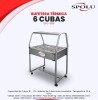 SPOLU BUFETTERA TERMICA 6 CUBAS INOX 210X1020X600 MM 220V