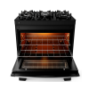 ATLAS COCINA A GAS AGILE UP GLASS 5H NG