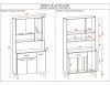 MUEBLE DE COCINA KP GOLDEN 6P FREIJO SOFT