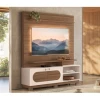 HB HOME THEATER AXIS 1.6 (4481) CASTANHO-OFF WHITE