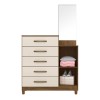COMODA LISBOA MOVAL CASTAÑO WOOD|VAINILLA