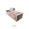 SOFA LEBLON RECTO 2 LUGARES MED 246 TELA 3817