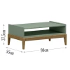 MESA CENTRO MILAO 2911VEF FINVE/FRE