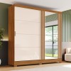 ROPERO 2P CORR C/ESP BE304 HENN NAT|OW