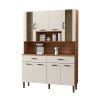 KIT DE COCINA PARANA GOLDEN 8 PTAS NOG/OFF WHITE