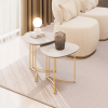 MESA LATERAL PETALA OFF/WHITE