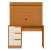 ESCRITORIO C/PANEL DOBLE CINAMOMO/MATE W (ALBATROZ